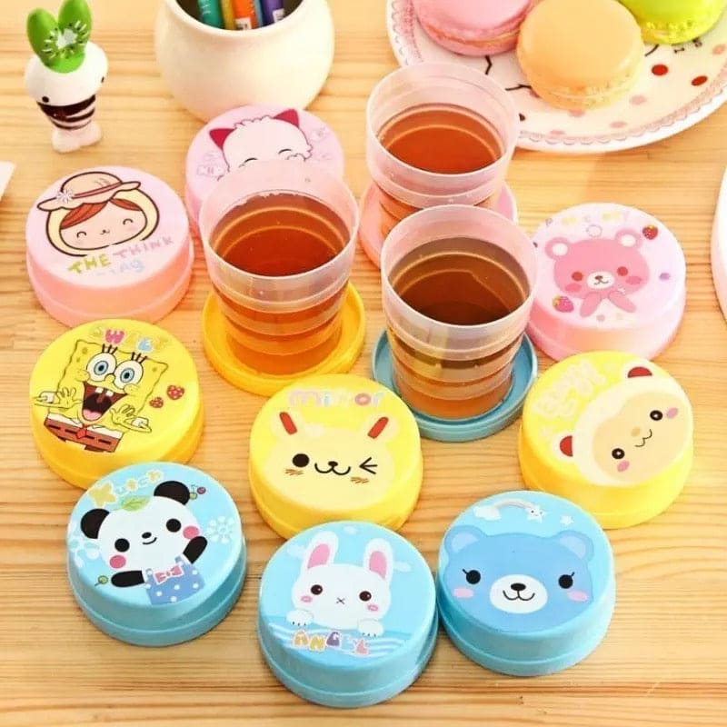 Folding Magic Water Cup, Kids Cartoon Drinking Cup, Travel Silicone Retractable Portable Outdoor Coffee And Cup, Telescopic Collapsible Plastic Cup, Household Kitchen & Dining Sports & Outdoors Mug, Folding Cups with Lid Folding Magic Water Cup, Kids Cartoon Drinking Cup, Travel Silicone Retractable Portable Outdoor Coffee And Cup, Telescopic Collapsible Plastic Cup, Household Kitchen & Dining Sports & Outdoors Mug, Folding Cups with Lid